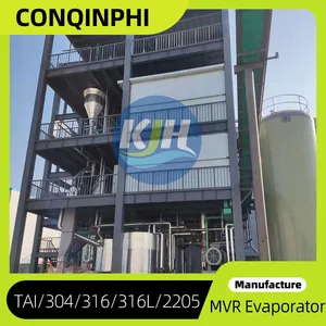 Automatic Brine Concentrator for Zero-Discharge of High-Salt Wastewater IP65 Control Panel thumbnail-1