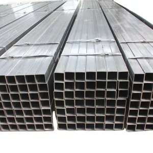 API Certified Black Square Hollow Carbon Steel Pipe Hot Rolled Thick Wall Structure Bending ASTM Standard GS Certified Welding thumbnail-3
