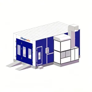 MGW-E70 Electric-Heat Car Spray Booth thumbnail-1