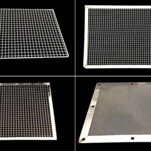 Square Stainless Steel Grill Mesh With Double Handles for BBQ and Drying Applications thumbnail-4
