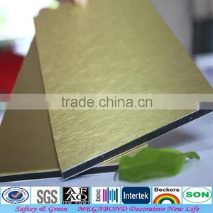 Hair Line Aluminum Panel Composites Curved Wall Panel Design Interior Sheets thumbnail-1