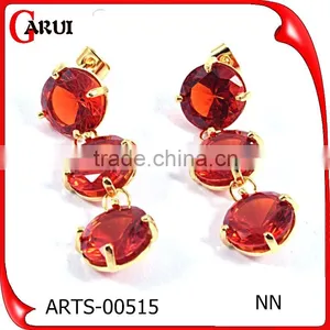 2016 Trending Products 2 Gram Gold Beautiful Designed Earrings Jewelry Fashion Earrings thumbnail-1