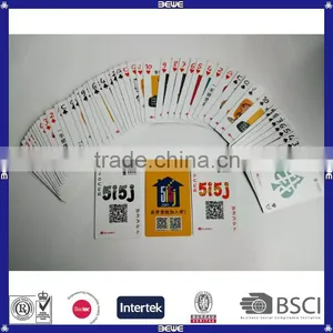 China Custom Made Promotional Poker Cards thumbnail-2