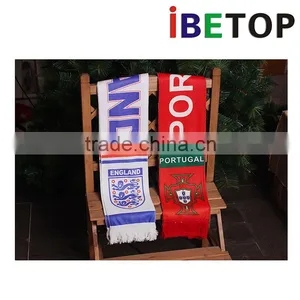 Soccer Team New Fashion Custom Fans Scarf Promotion Sport Scarf thumbnail-1