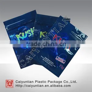 Kush Series Foil Zipper Pouch Bag/ High Quality Clean Package Bag thumbnail-2