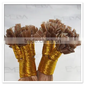Wholesale Russian Remy Human Hair Express Hair Flat Tip Hair Extension thumbnail-1