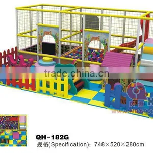 Kids' Soft Playground Naughty Castle(QH-182G) thumbnail-1
