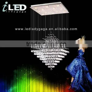 Europe Contemporary Modern Led Crystal Chandelier thumbnail-1