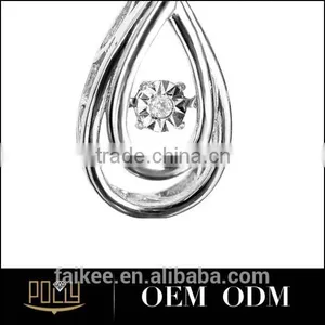 925 Silver Smooth Drops Pendant for Tibetan Ghau Pendant thumbnail-4