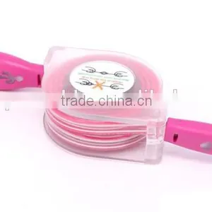 6ft 5 Pin Micro LED Light USB Charging Cable thumbnail-3