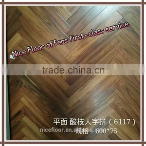 Africa Black Mkuruti Herringbone Engineered Wood Flooring thumbnail-2