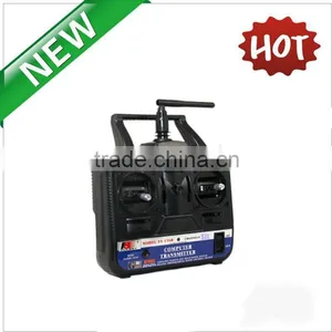 6CH 2.4G RC Transmitter for RC Helicopter Airplane Glide thumbnail-1