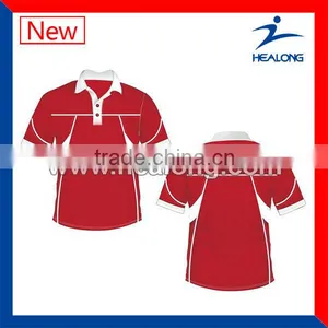 New Design Sport T-shirts Cricket Team Jerseys Design ,cricket Uniforms Design thumbnail-1