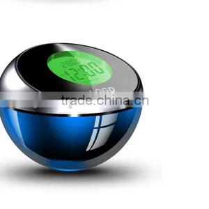 Creative LED Talking Bobble Clock Digital Temperature Battery/USB Power /electronic Desk Clocks Display thumbnail-5