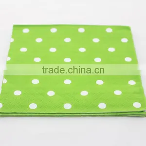 Party Supplies Printed Folding Assorted Color Napkin Paper Napkin thumbnail-5