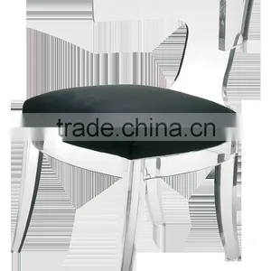 Modern Transparent Acrylic Dining Chair Hotel Chair thumbnail-1