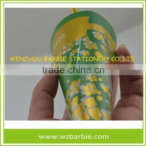 Hot Popular Cone Paper Sleeve For Ice Cream thumbnail-3