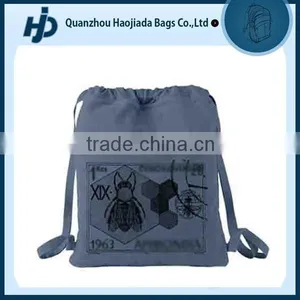 Stylish Active Cotton Canvas Cinch Drawstring Bag thumbnail-1