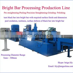 China Yantai Haige Cnc Steel Round Bar Peeling Machine thumbnail-2