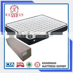 Wholesale Austrila Market Hot Selling Rolled Bonnell Spring Euro Pillow Top Mattress thumbnail-4