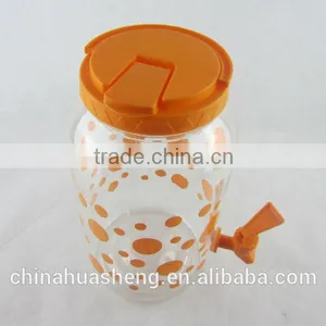 Wholesale Plastic Cold Water Dispenser PET Beverage Dispenser 3.8L thumbnail-4