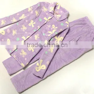 Girl's Warm Coral Fleece Pajama thumbnail-4