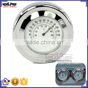 BJ-HBW-008 High Precision Billet Aluminum Motorcycle Windscreen Thermometer thumbnail-1
