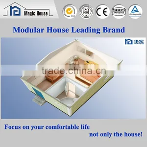 2016 Hot Sale Movable House Steel Chassis Isolate Ground Moisture Anity Humidity thumbnail-2