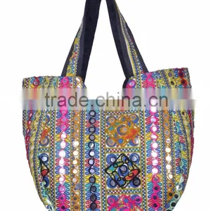 Mirror Embroidered Vintage Banjara Bag thumbnail-1