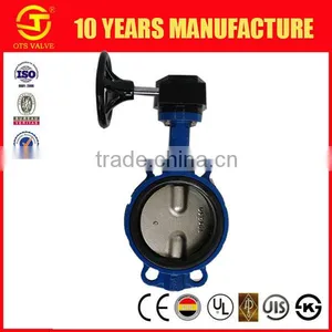 (BV-MZ-004)pinless Worm Gear Actuated Butterfly Valve thumbnail-1
