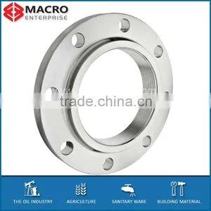 Macro ASME/ANSI B16.5 Threaded Flange thumbnail-1