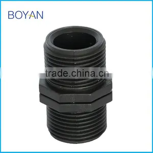 China Factory Plastic Pipe Fitting PN16 Black PE Male Coupling thumbnail-2