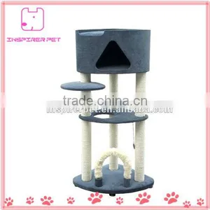 Sisal Cat Tree Condo Furniture Products For Cats thumbnail-1