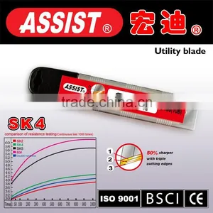 ISO9001 9mm 18mm 25mm Sharp Snap off Cutting Blade thumbnail-2