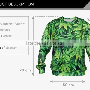 New Design Round Neck Pullover, Custom 3D Sublimation American Sweatshirt thumbnail-5