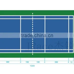 Professional and Comfortable Indoor Badminton Court Floor thumbnail-4