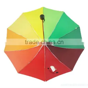 3 Folding Rainbow Gift Umbrella Wholesale Folding Super Size Umbrella thumbnail-3