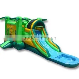 Commercial Jungle Inflatable Bouncer Slide for Sale thumbnail-2