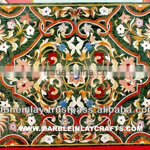 Inlay Hand Work Marble Designer Table Tops thumbnail-1