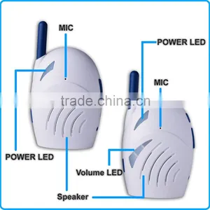 Sound Digital 2 Way Talk VOX 400M 2.4Ghz Clip Infant Wireless Audio Baby Monitor thumbnail-3