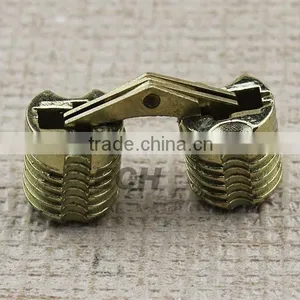 China Supplier Standard Small Brass Conceal Cabinet Hinge thumbnail-3