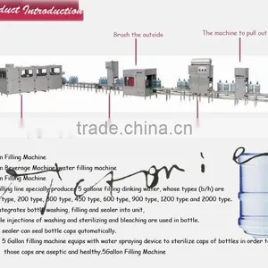 Hot Sale Automatic 5 Gallons Liquid Filling Machine thumbnail-1
