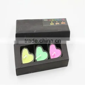 Heart Shape Color Flame Candle thumbnail-2