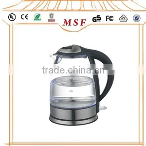 Best Cheapest Price Cordless 1.7L Glass Electric Tea Kettle thumbnail-1