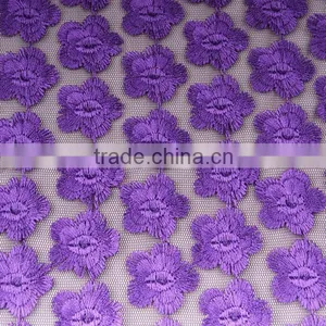 Mesh Bottom Little Flower Water Soluble Embroidery Lace thumbnail-1