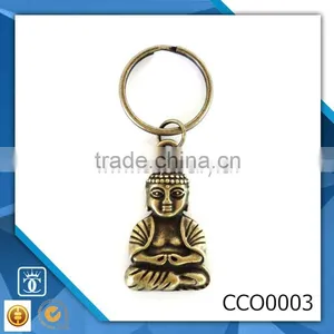 China Supplier Metal Buddha Keychain Jewelry thumbnail-1