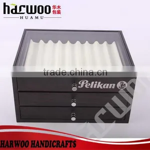 Luxury Wooden Pen Display Case for Store thumbnail-1