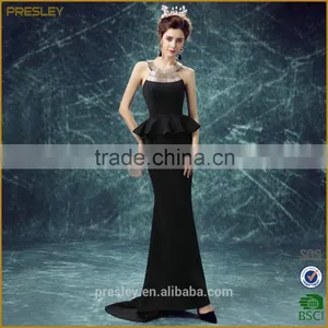 Presley Oem Wholesale Ladies High-lined Waist Cheap Sexy Long Fashion Dress thumbnail-1