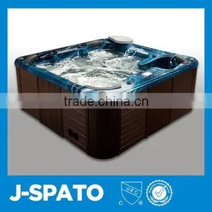 Wholesale Spa Products From Hangzhou China Colorful Water Lamp 5 Person Swim Spa Pool With DVD thumbnail-2