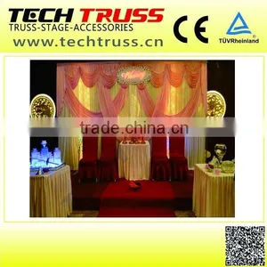 Decoration Pipe and Drape and Wedding Stage Decoration thumbnail-4